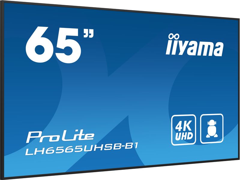 iiyama Public Display Pro Lite LH6565UHSB-B1 64.5 