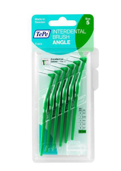 TePe Tandenragers Interdentaal Angle Groen 6 stuks