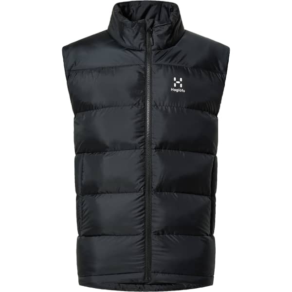 Doudoune ski de randonnée HAGLÖFS HAGLOFS PUFFY MIMIC VEST MEN TRUE BLACK