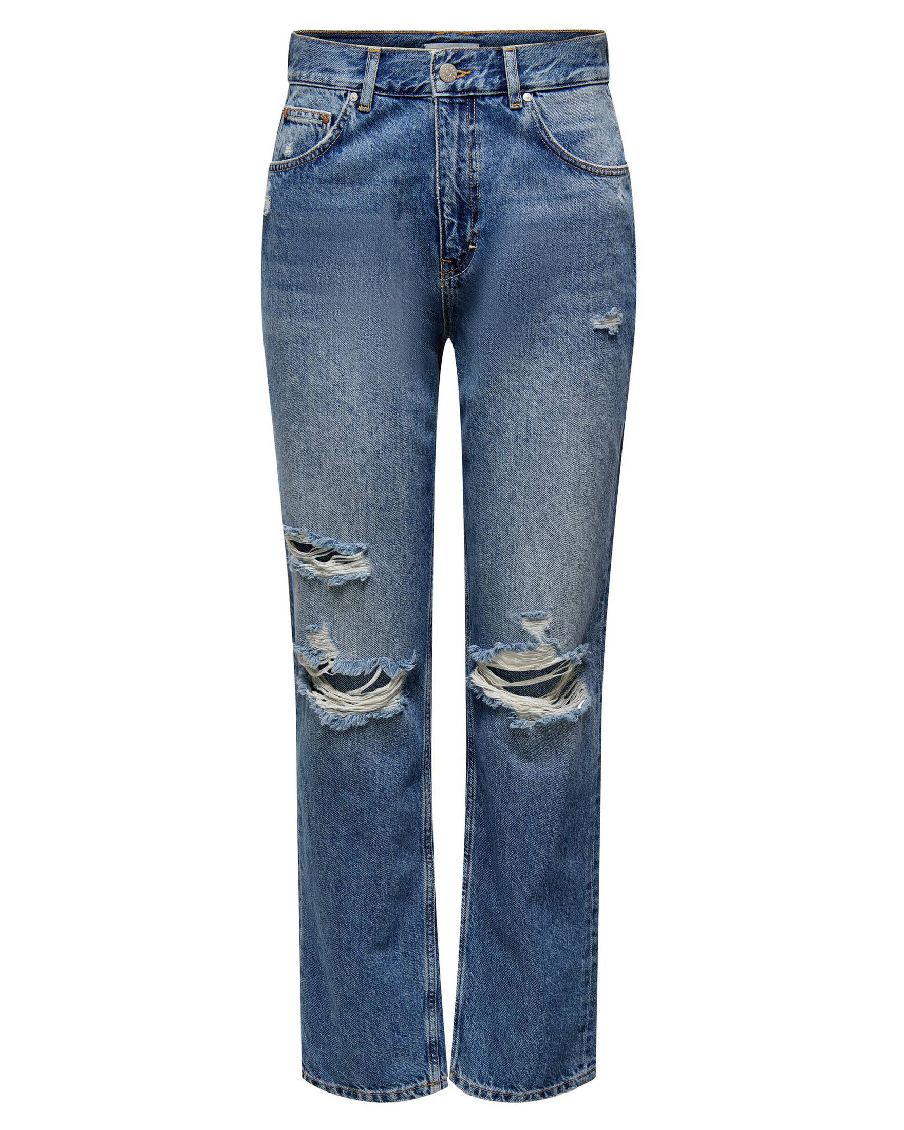 Only| Damen Jeans ONLROBYN Straight Leg