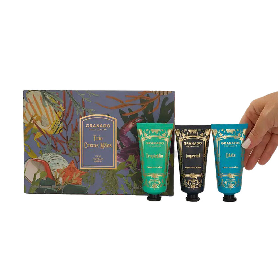 Deep-Sea Wonders Trio Creme Mãos Fundo do Mar - 150ml