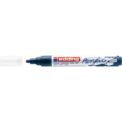 Edding 5100 - Marqueur acrylique - bleu nuit