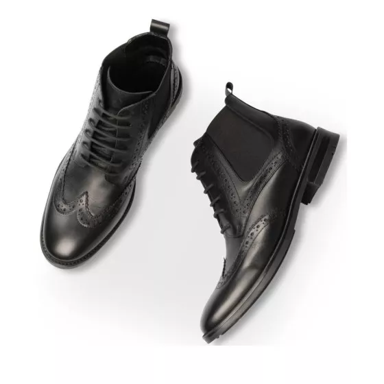Bottines NOIR B-BLAKE CUIR