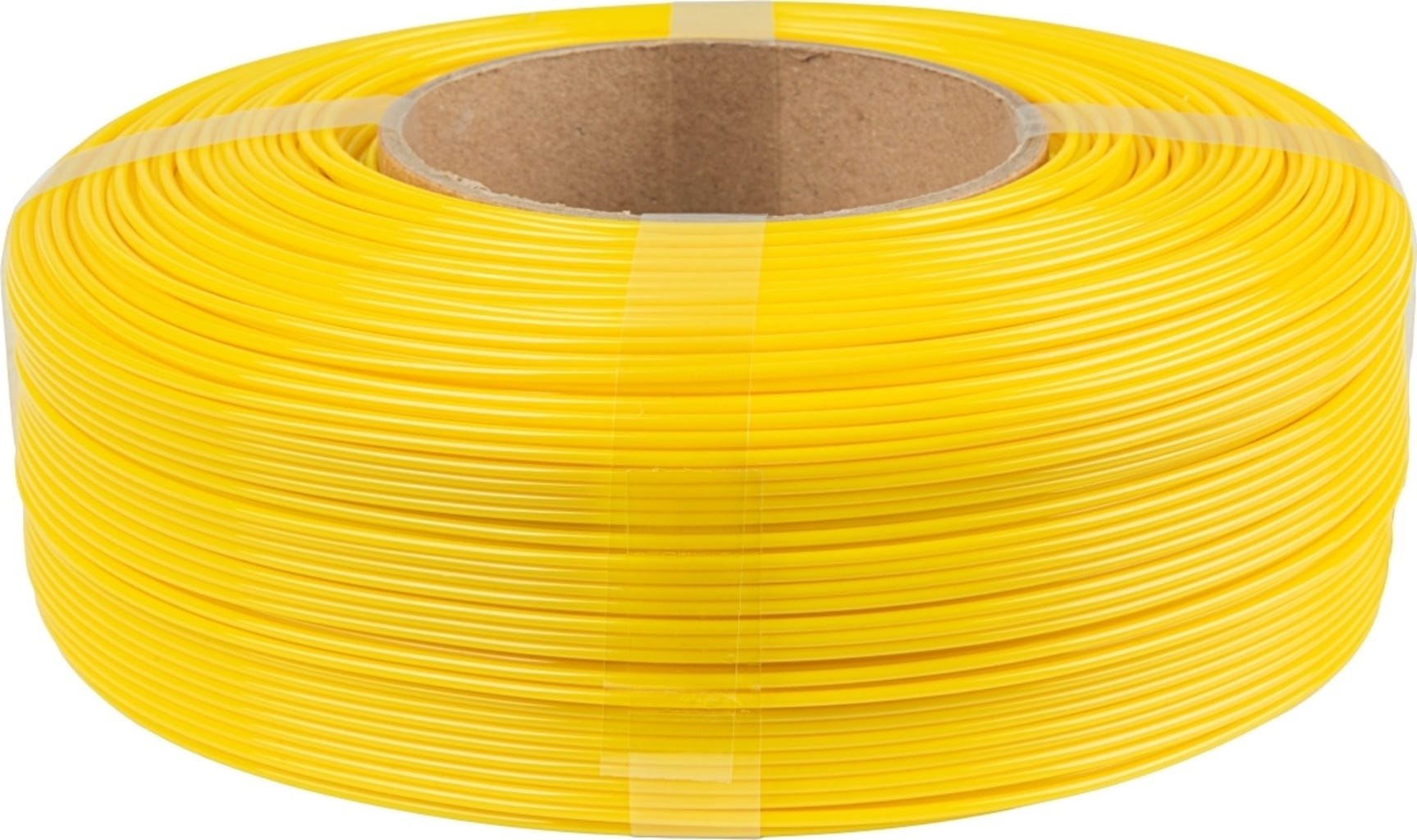 The Filament  ReFill PETG Lite Yellow, 1,75 mm / 1000 g    Technisches PETG ohne Spule für zuverlässige Alltagseinsätze in Yellow