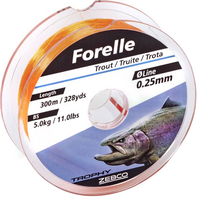 Nylon Zebco Trophy Forelle - 300M