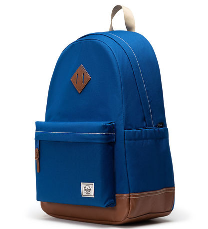 Herschel Rygs?k - Heritage - True Blue/Tan/White Stitch