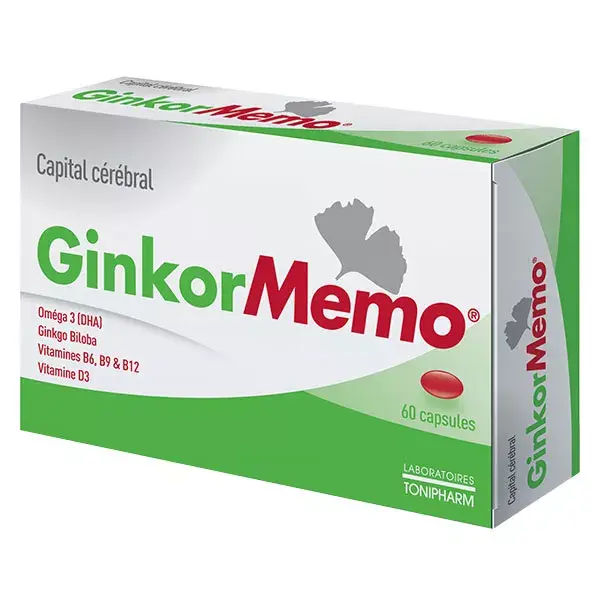 Ginkor Memo 60 cápsulas