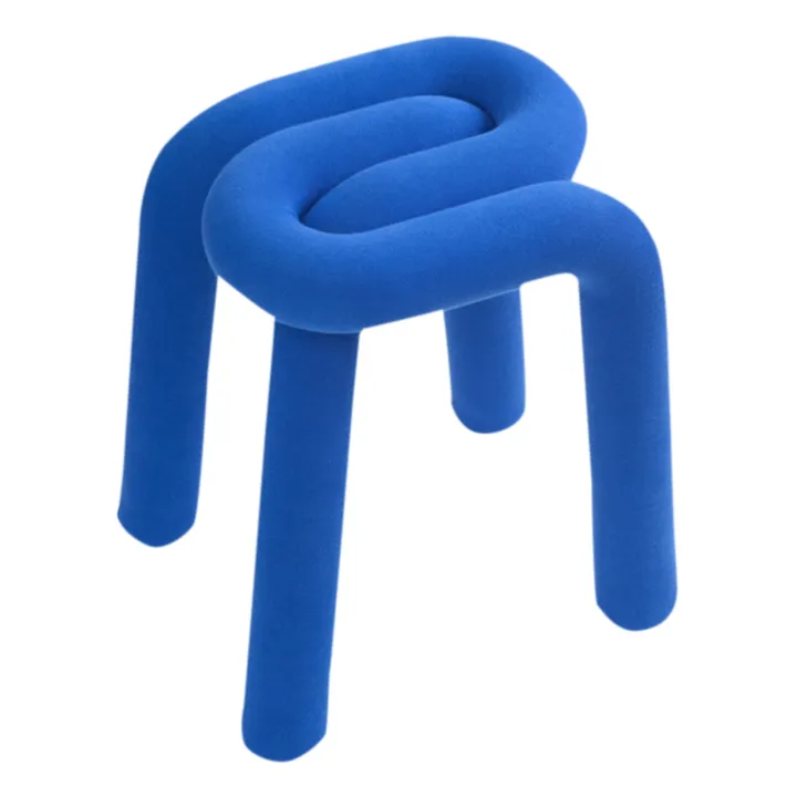 Moustache Tabouret Bold- Big Game | Bleu électrique
