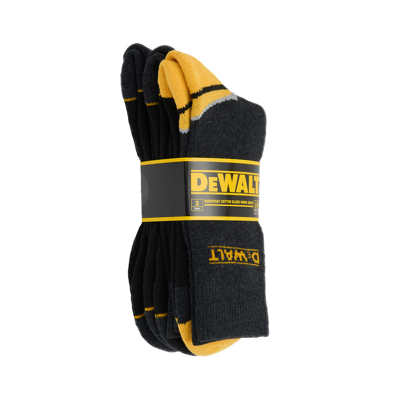 DeWalt werksokken zwart 3 paar 40-46