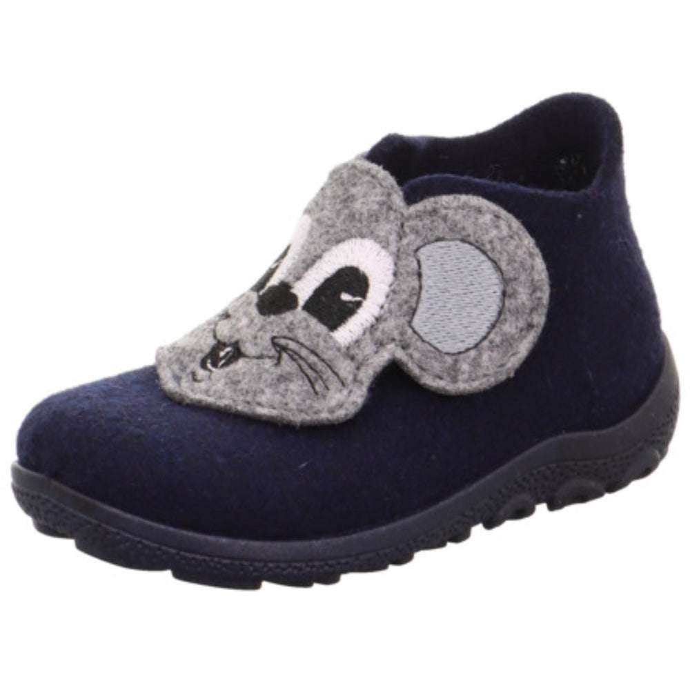 Køb Superfit Blue/Grey Happy Octi Hjemmesko