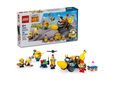 LEGO Minions en bananenauto (75580)