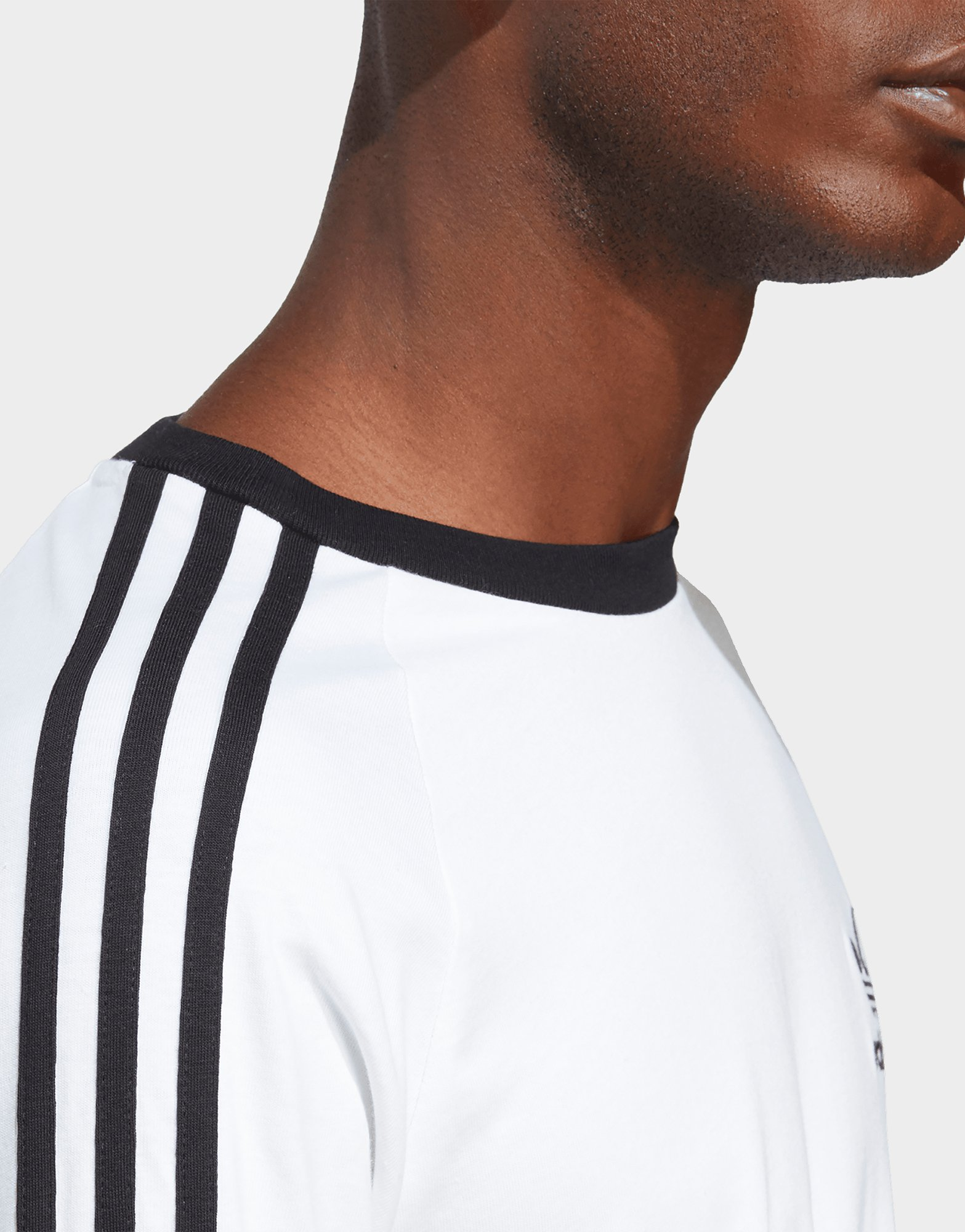 adidas T-shirt manches longues 3 bandes Adicolor Classics