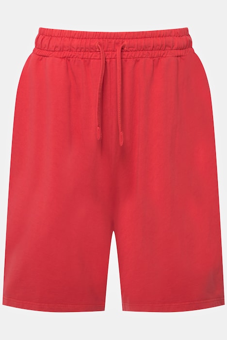 Sweat-Capri Rose, Wash Out, gerades Bein, Taschen