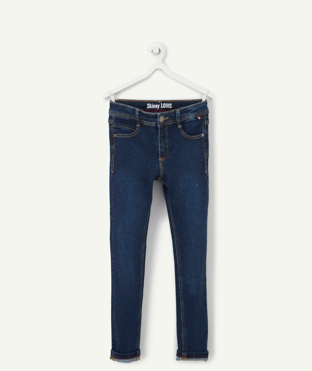 LOUIS LE PANTALON SKINNY GARÇON EN DENIM BLEU LOW IMPACT
