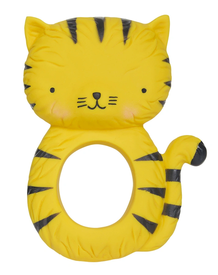 Beißring TIGER in gelb