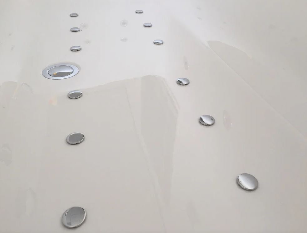 Lambini Designs Cube Bubbelbad 170x75cm LED verlichting, 6 4 2 hydro- en 12 aero jets