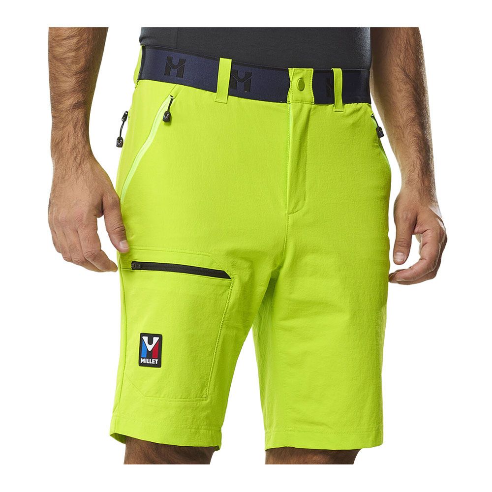 Millet TRI ONE CDR - Short Homme acid green