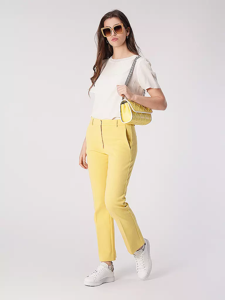 BOSS Blusenshirt ILYEANA  weiss