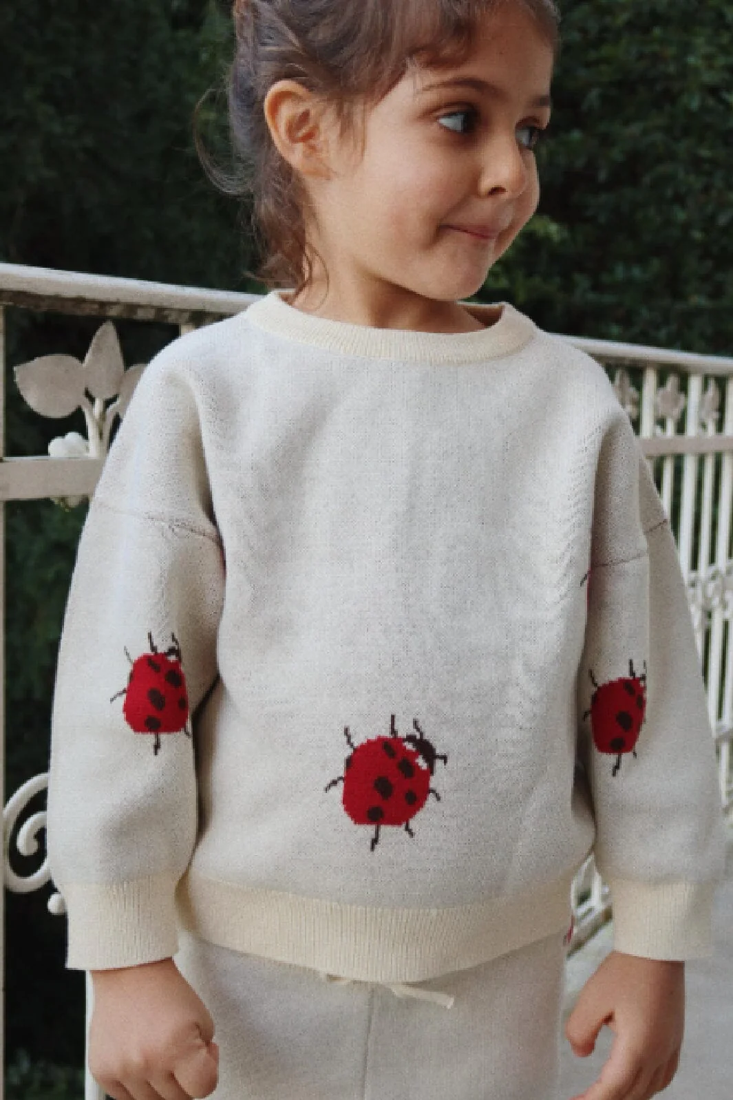 Konges Sløjd Lapis Knit Blouse ladybug