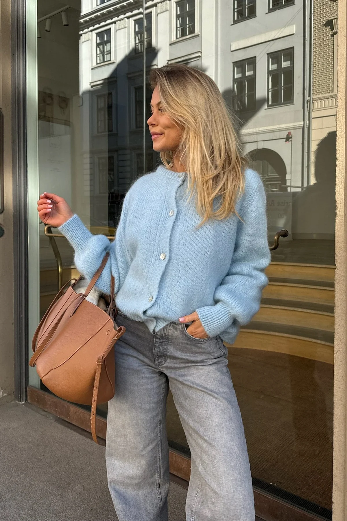 BYIC Idaic Cardigan lblue light blue