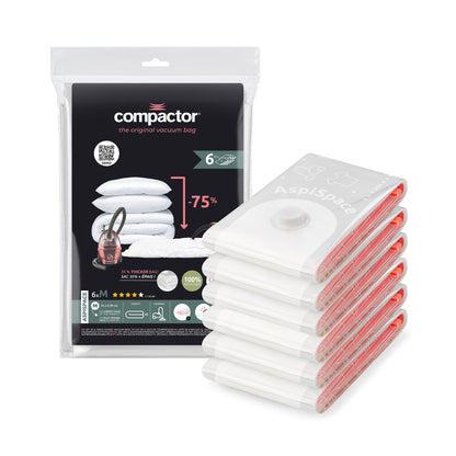 Lot de 6 sacs sous vide AspiSpace