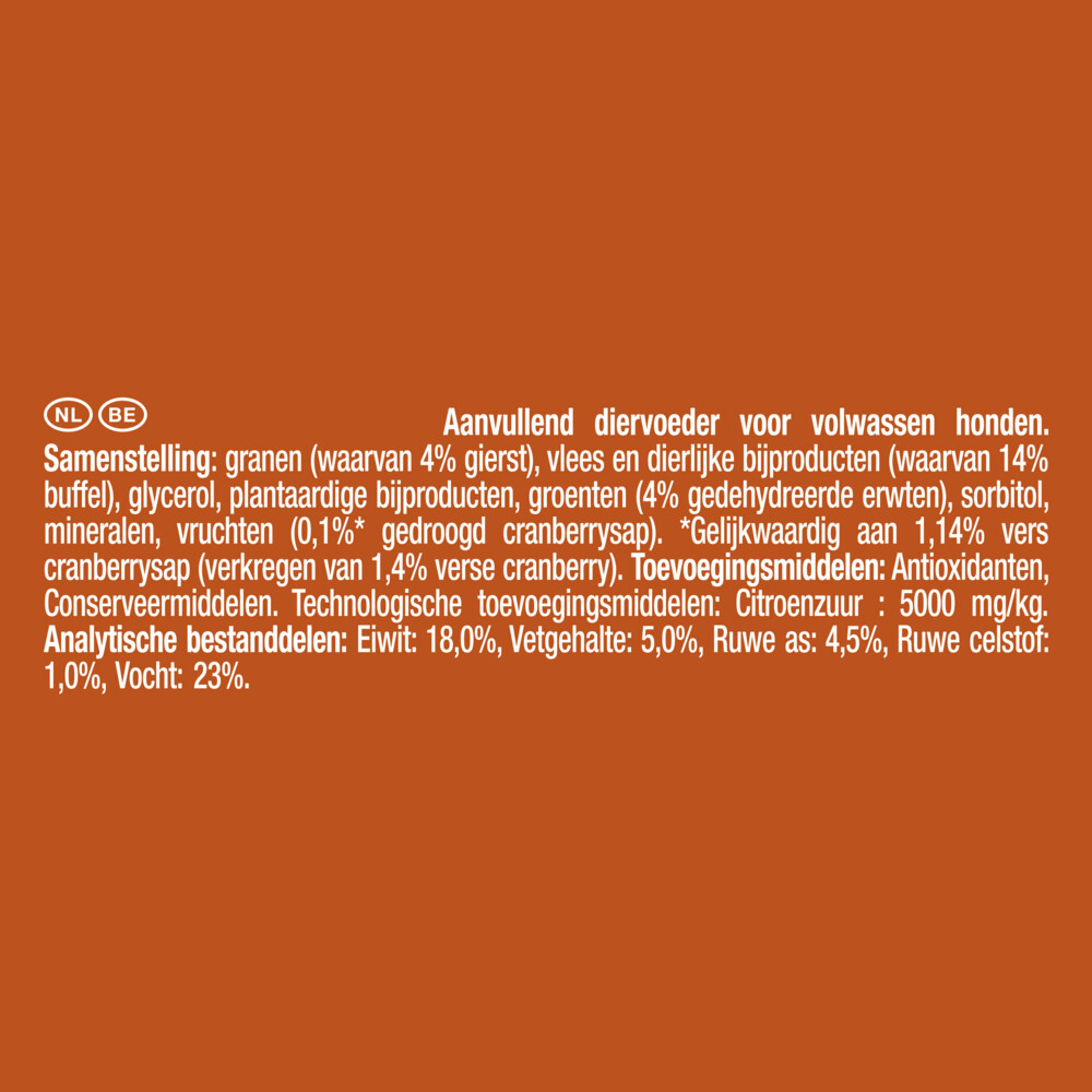 Adventuros Hondensnack Buffelsmaak90 gr