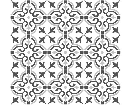 Wandbekleding PVC Keramiek Bloemenvormen 67,5 x 400 cm