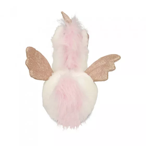 Chaussons peluche licorne BLANC MERRY SCOTT