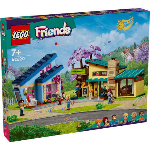 LEGO Friends Olly Og Paisleys Huse - 42620