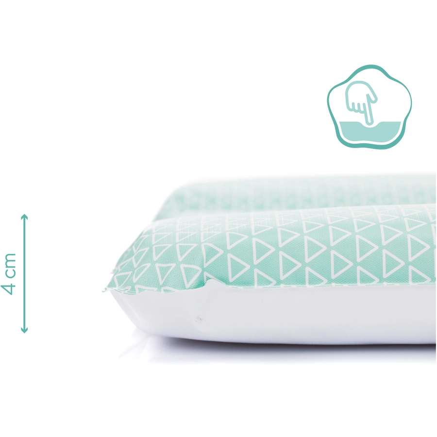 fillikid luxe Wickelauflage Softy triangle mint
