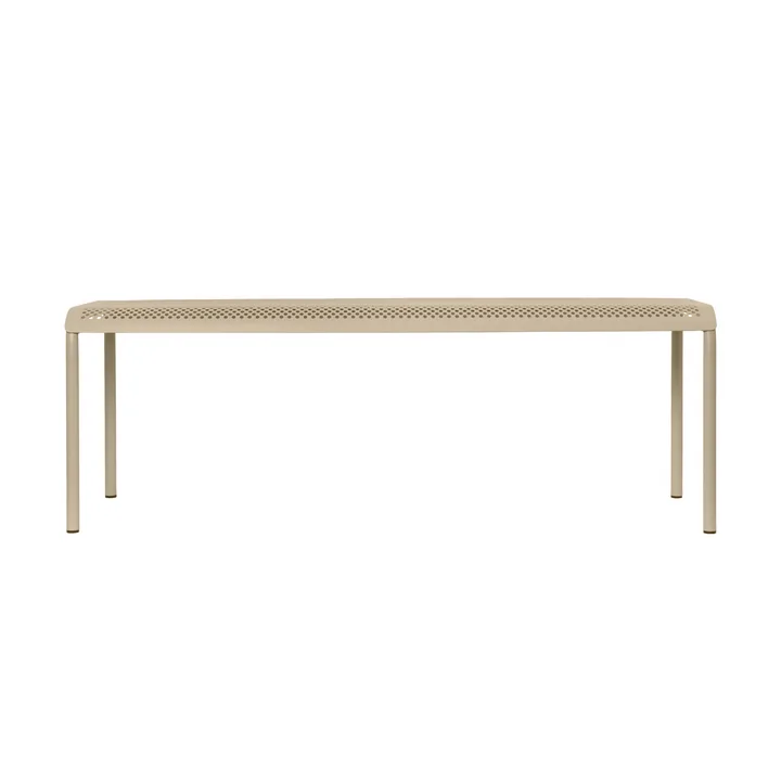Ferm Living - Dapple Gartenbank, 130 cm, dark chocolate