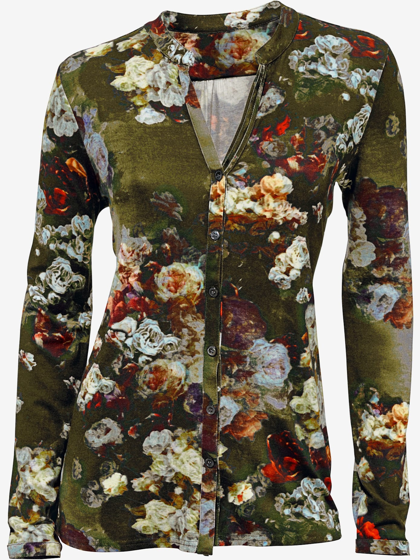 Chemisier léger imprimé floral tendance