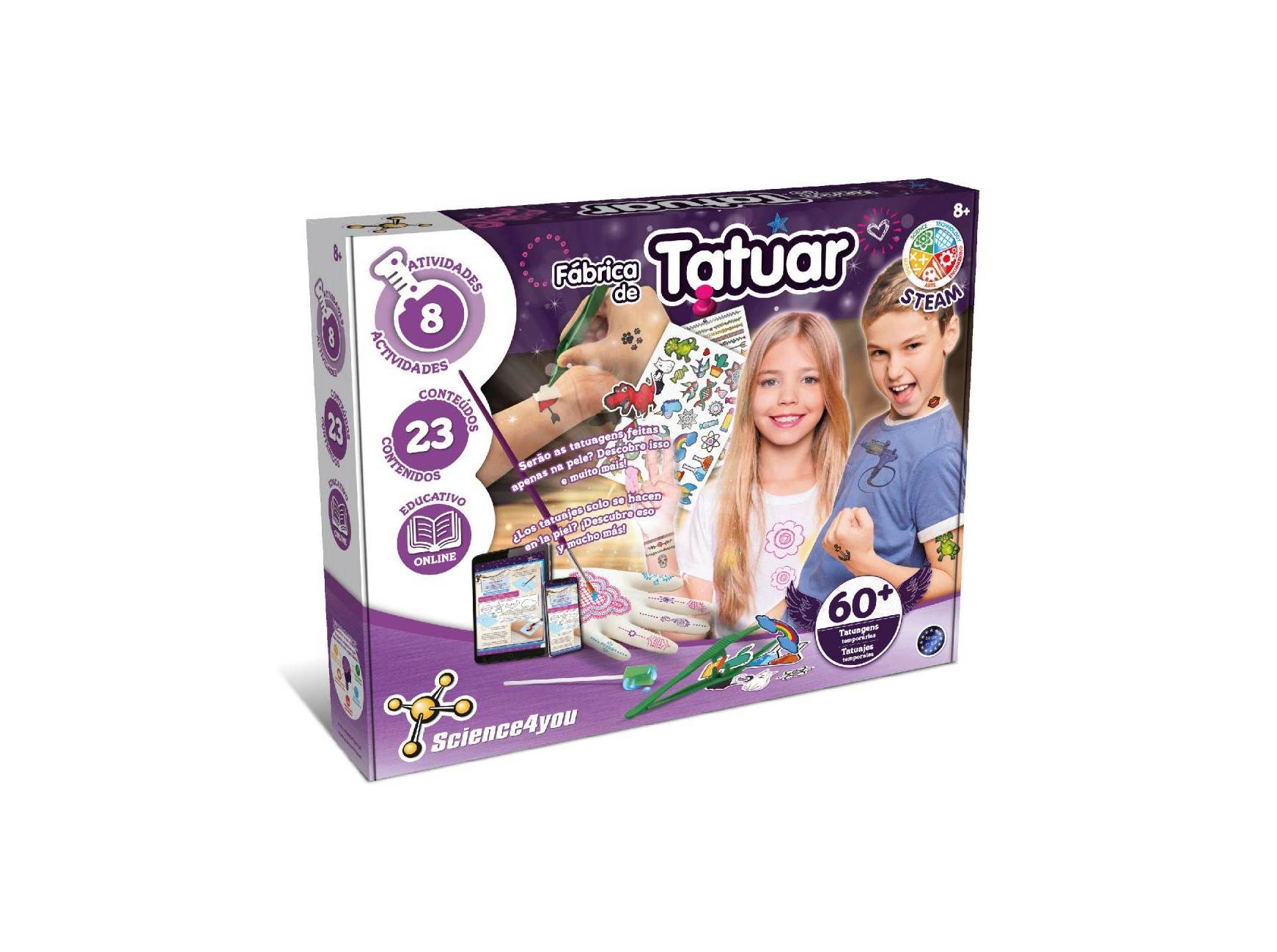 FÁBRICA TATUAGENS SCIENCE4YOU