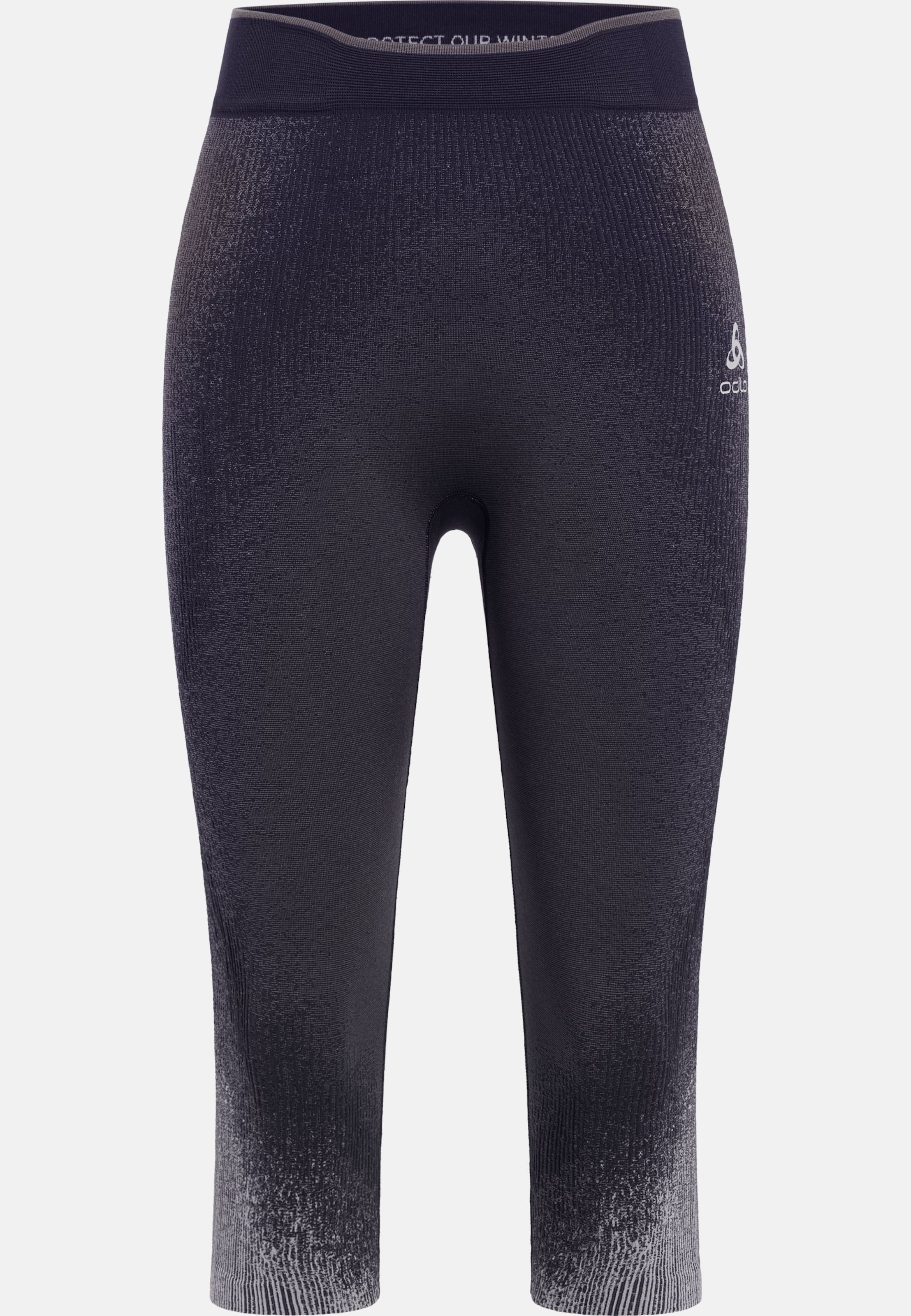 Blackcomb Base Layer 3/4 Tights in gray ridge