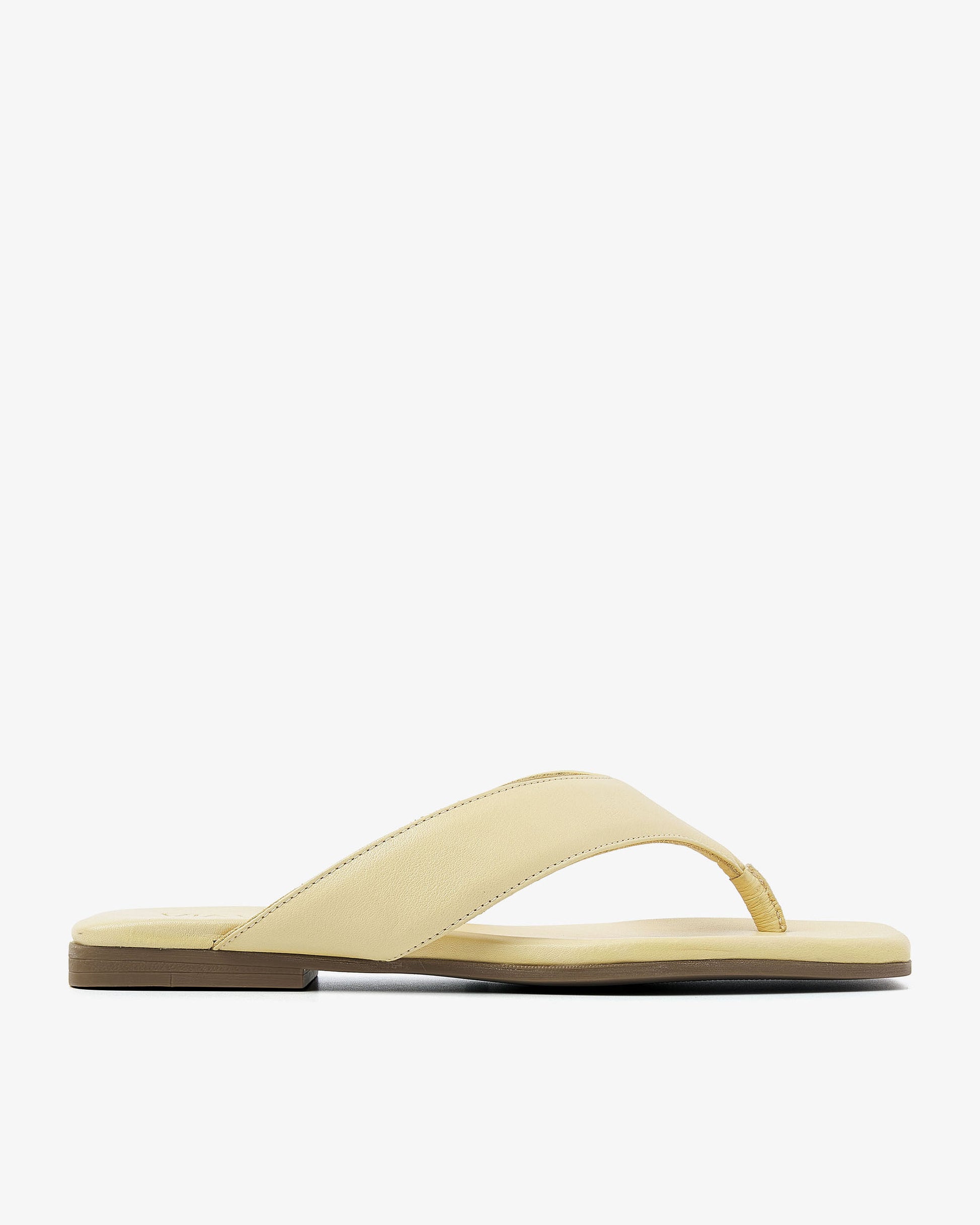 VIA VAI gele slippers Kiki Berry