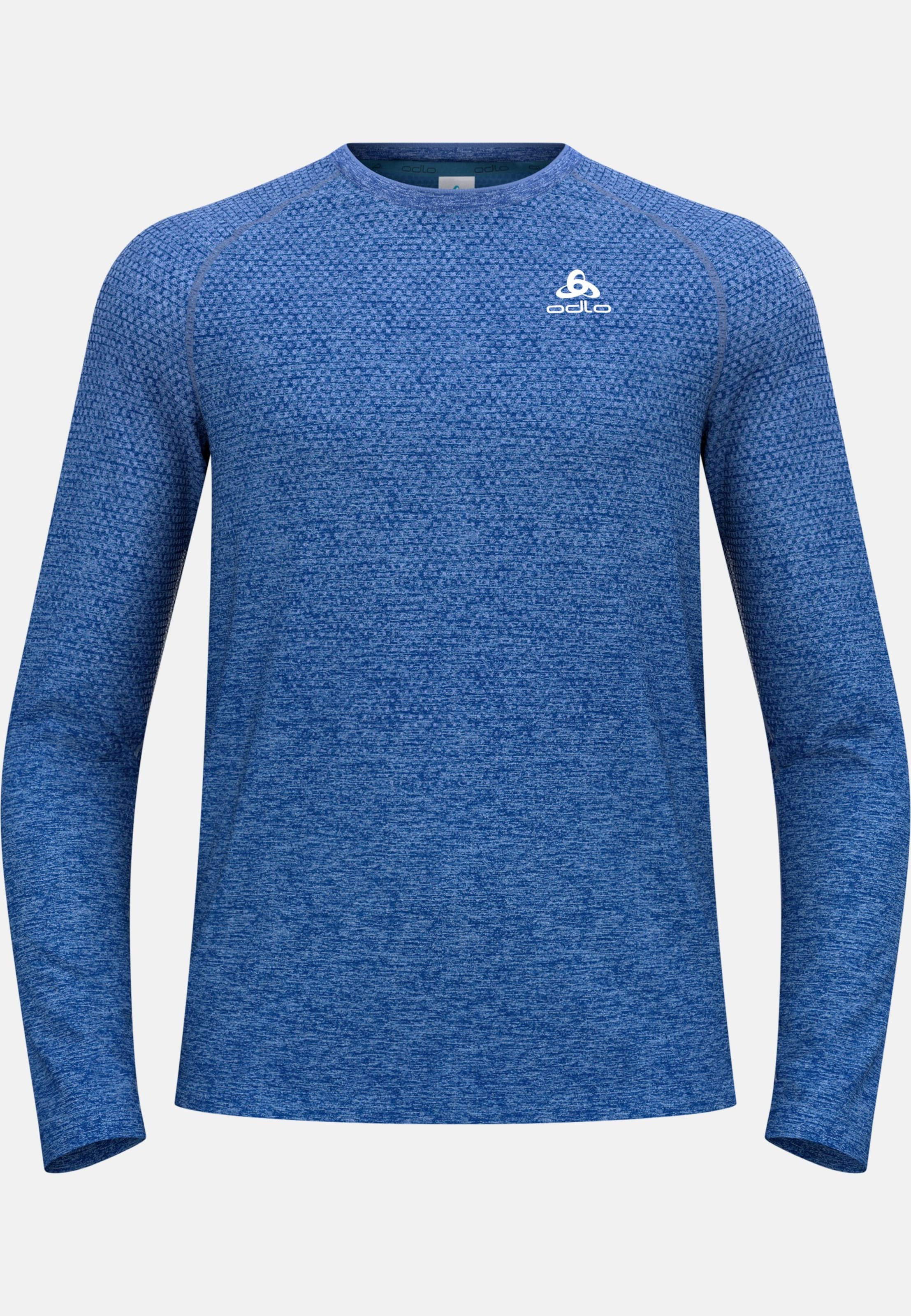 Essentials Seamless Langarm-Laufshirt in Limoges melange