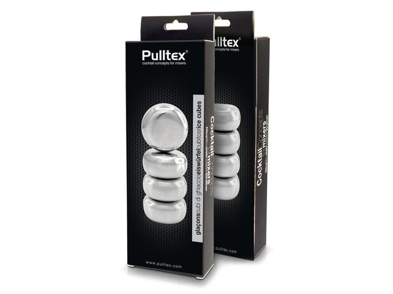 Pulltex Whiskysteine Silber Eiswürfel