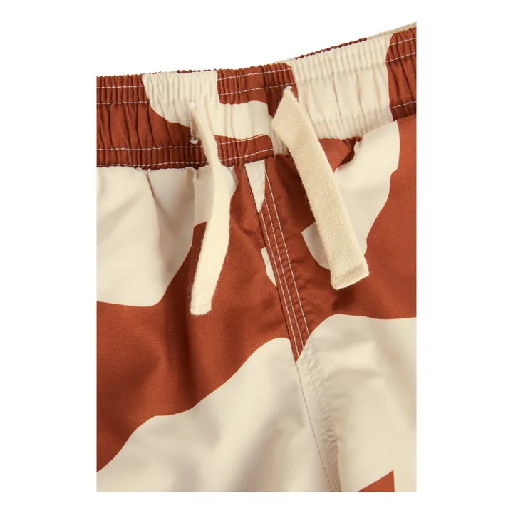 OAS Short de Bain Russet Puzzlotec | Terracotta