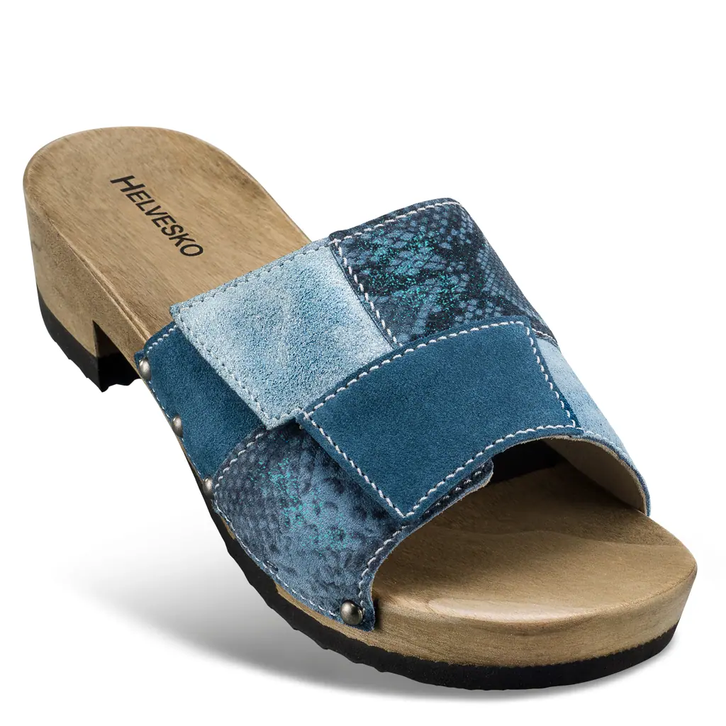 DAMEN - Pantolette JESSIKA blau