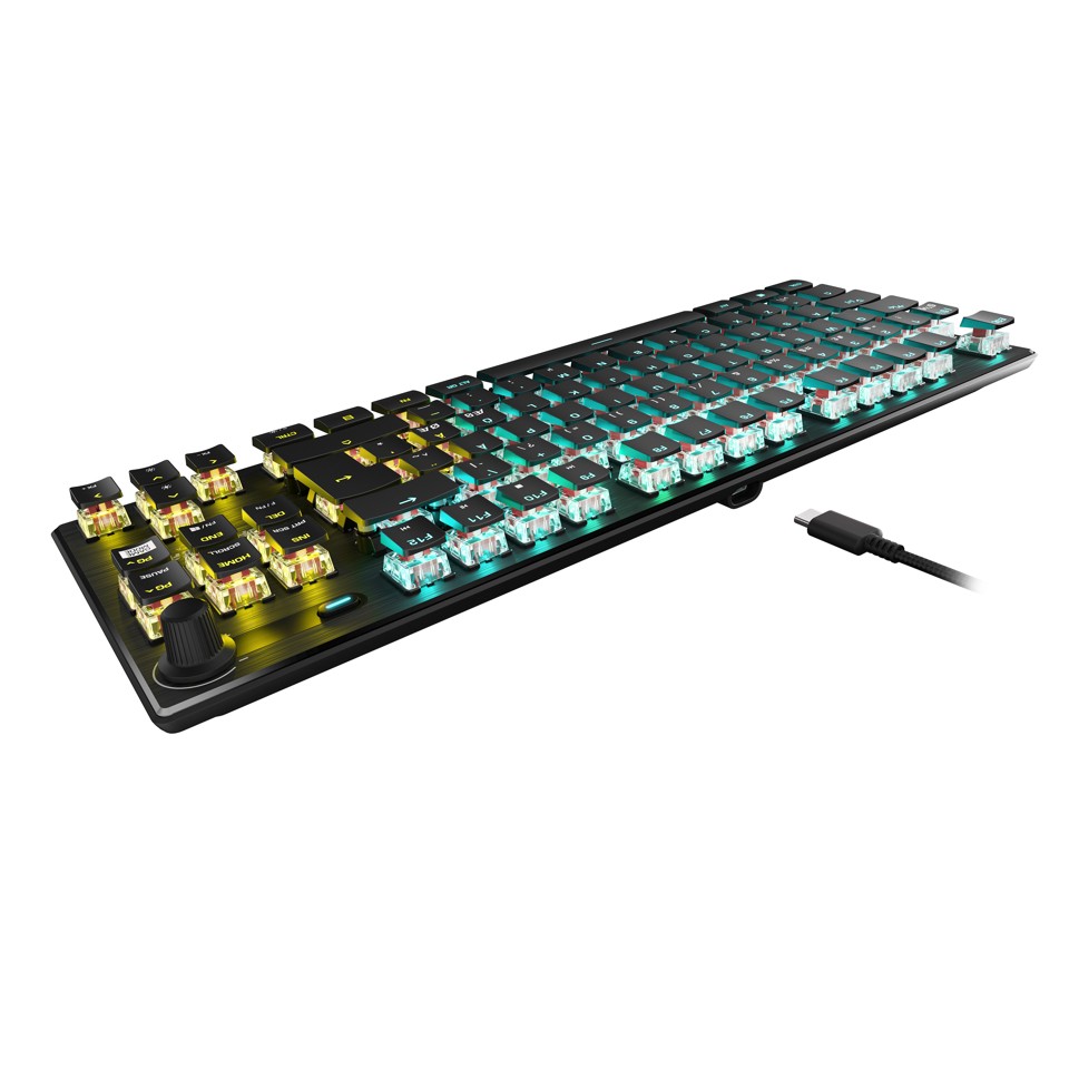 Roccat - Vulcan Pro TKL - Linear Red switch Gaming Tastatur (Nordic Layout)