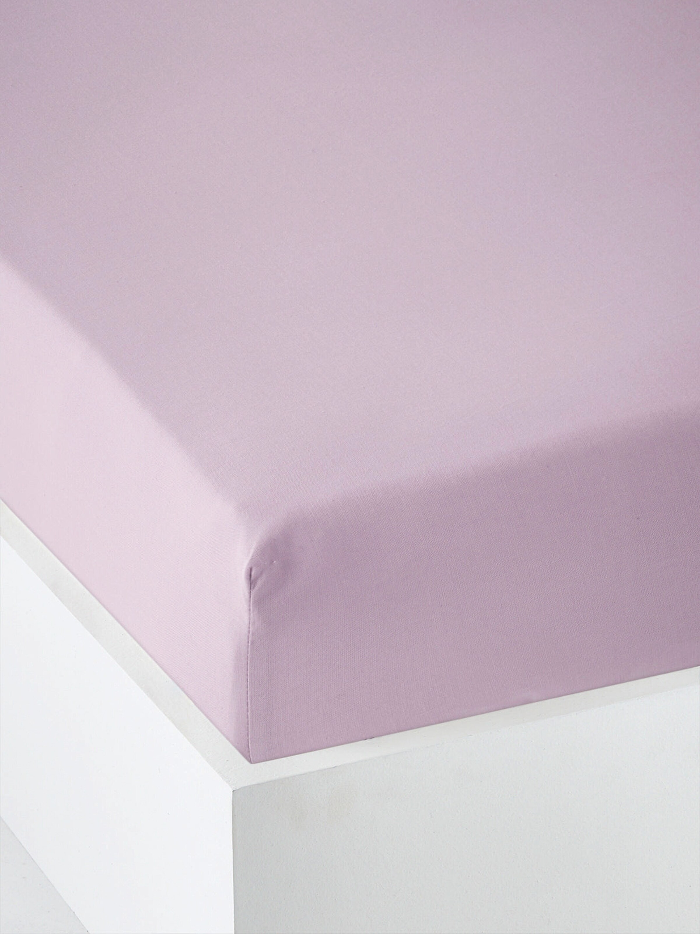 Vertbaudet Baby Spannbettlaken, uni violett