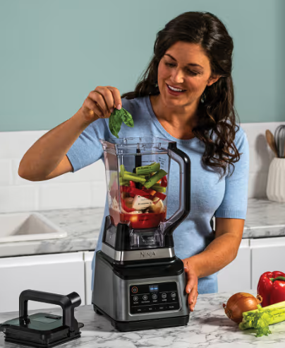 3in1 Küchenmaschine Mixer / Zerkleinerer / Smoothie Maker mit Auto-iQ (BN800EU) - Schwarz / Silber