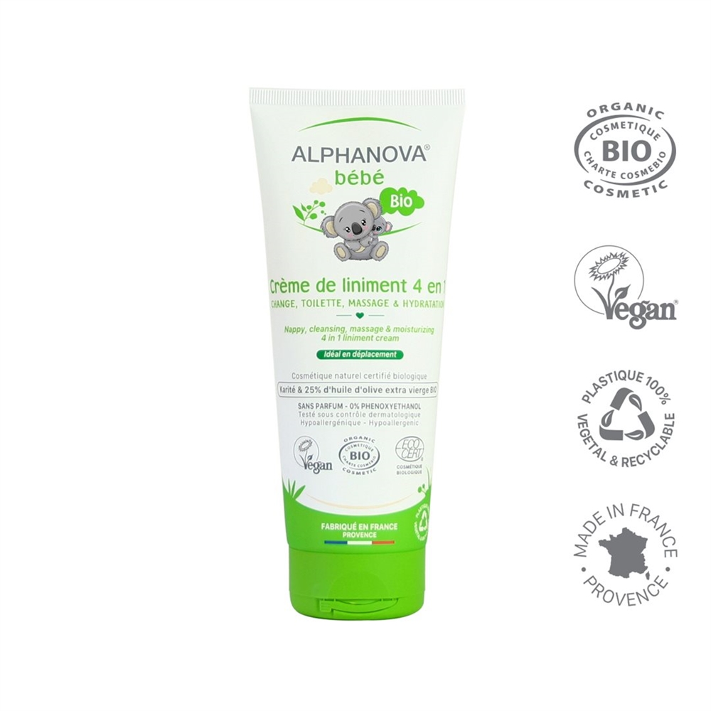 ALPHANOVA BB Liniment Hautcreme Creme Bio 200 ml