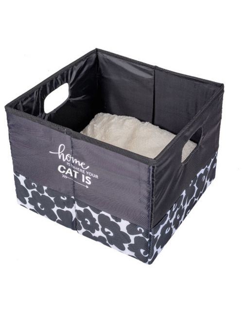 Adori Katten Ligplaats Lois - Kattenmand - 35x35x25 cm Zwart