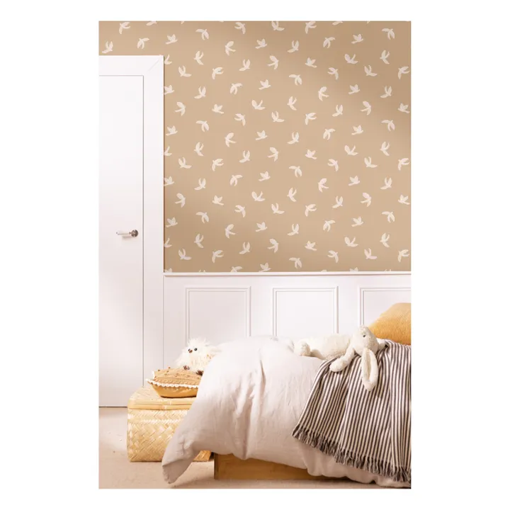 Maison Janette Rouleau de papier-peint Isidore | Noisette