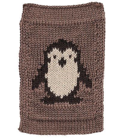 Smallstuff Stickat Flagge - Pinguin - Natur