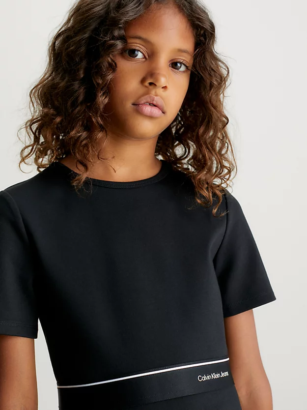 Vestido evasê em ponto Milão