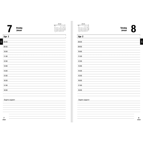 Kalender 2026 - indbunden