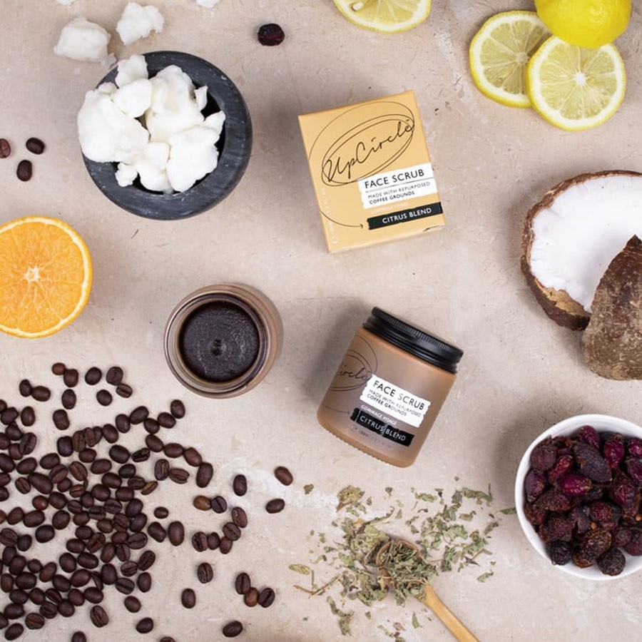 UpCircle - Coffee Face Scrub Citrus Blend 100 ml - Scrub