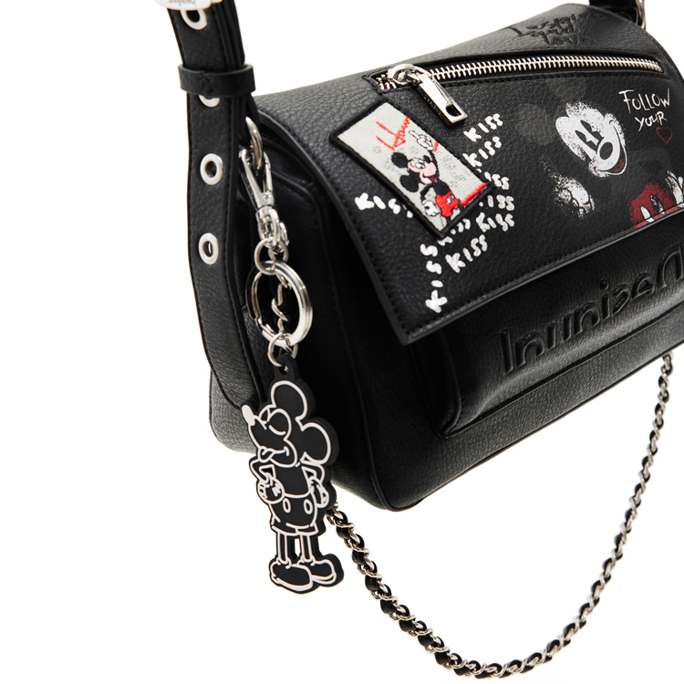 Desigual Bag_Mickey Rock | NOIR
